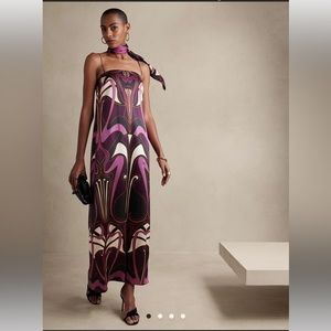 Stelle Maxi Silk Dress